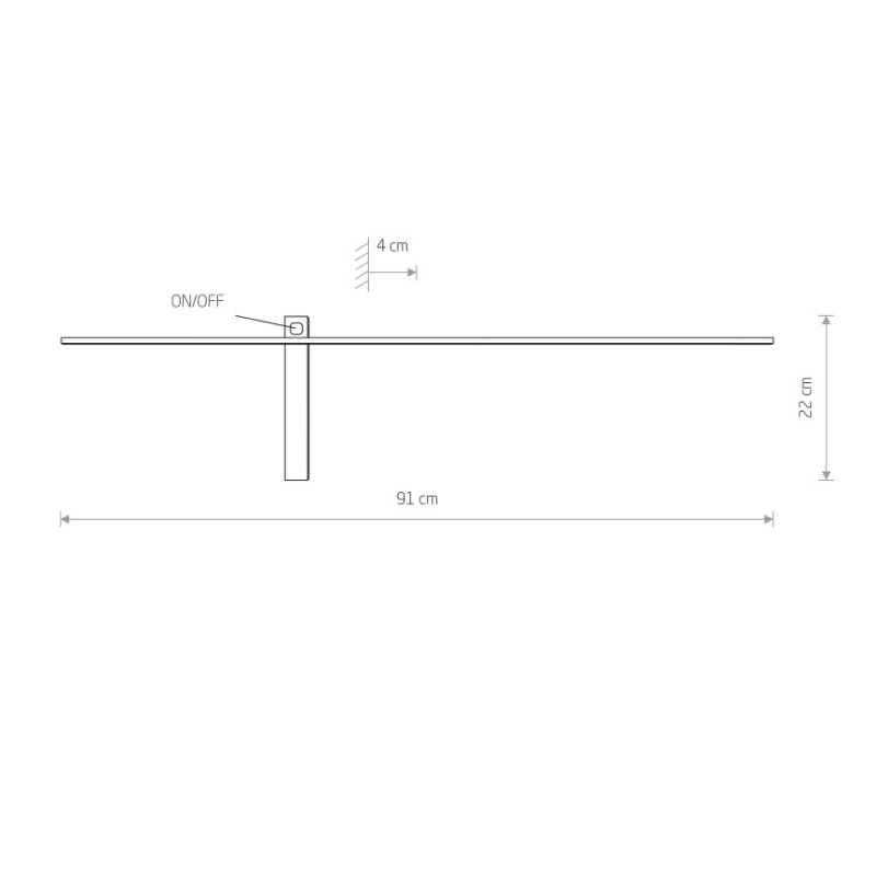 Wall lamp Impulse M