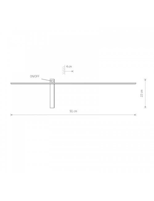 Sienas lampa Impulse M