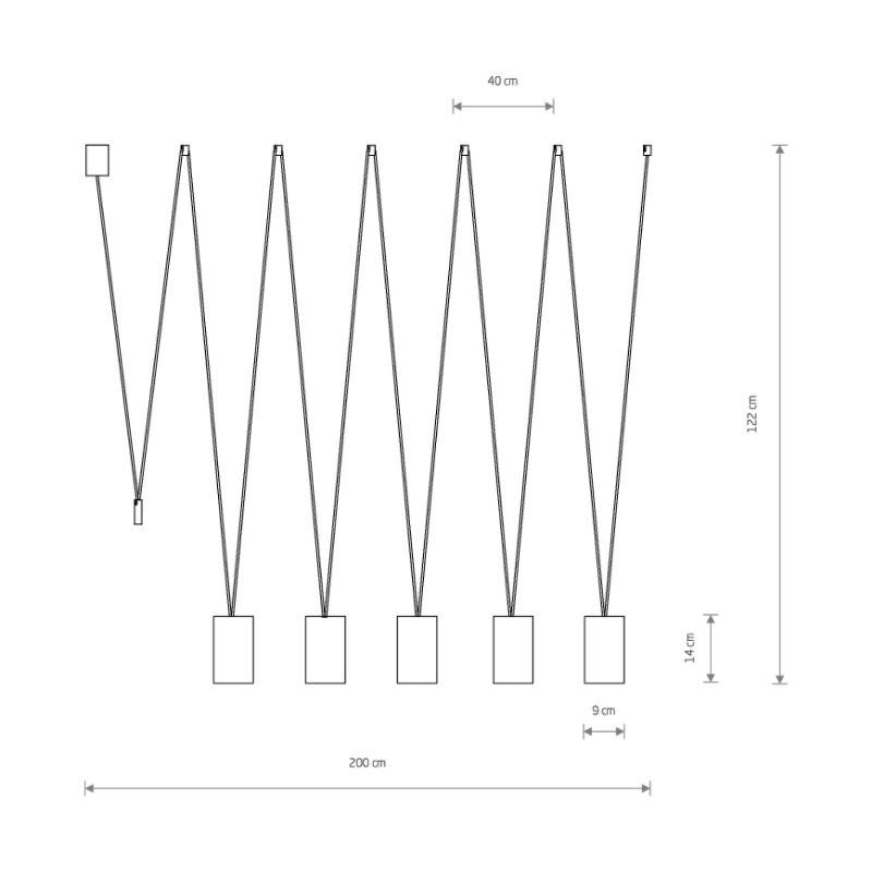 Pendelleuchte More Tone V