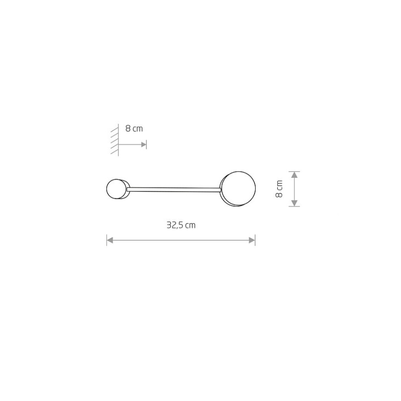 Wall lamp Orbit I