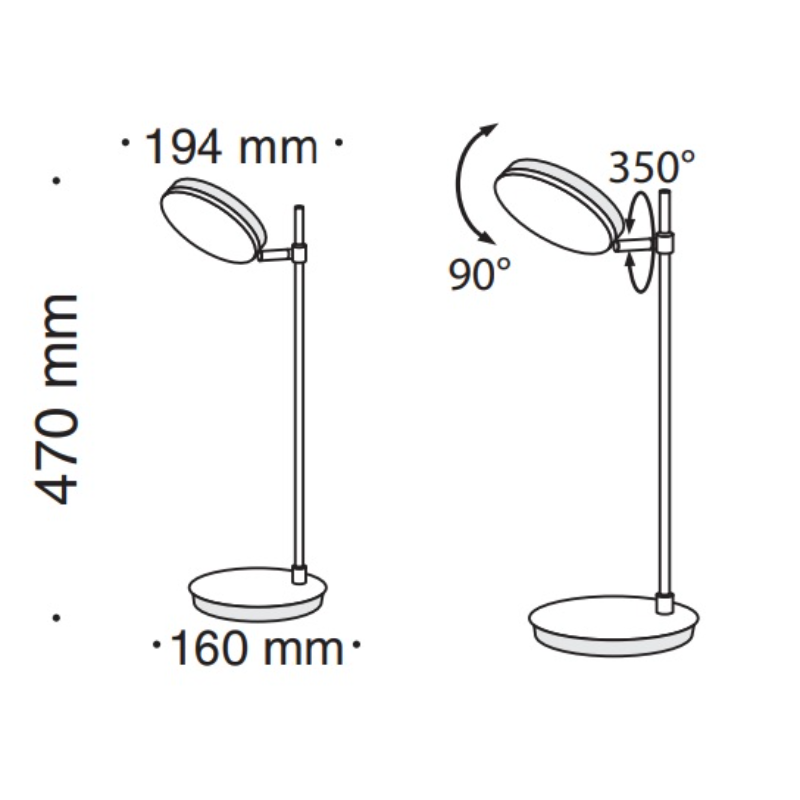 Table lamp Fad