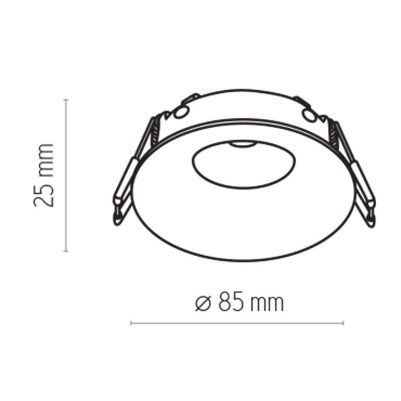 Iebūvējama lampa Eye IP44