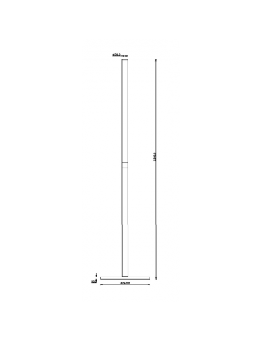 Maytoni Stāvlampa Ray Z012FL-L18B3K | TavaGaisma.lv