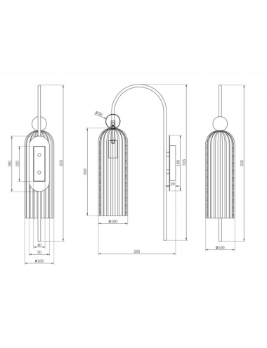 Wall lamp Antic MOD302WL-01W | Maytoni | TavaGaisma.lv/en