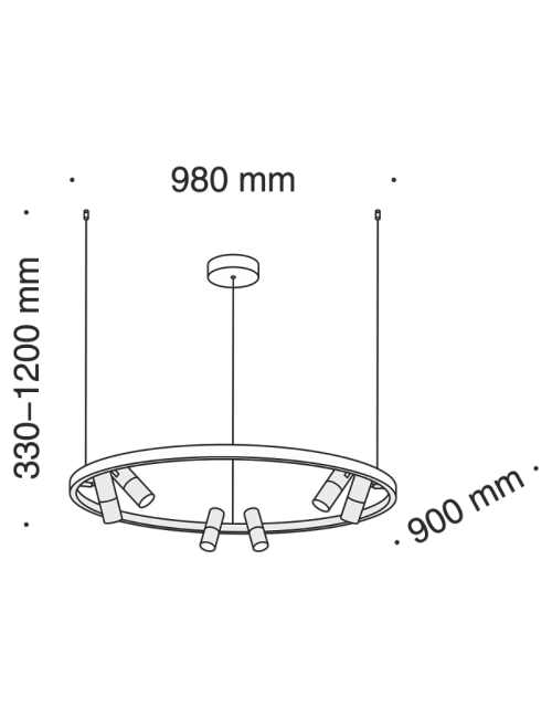 Pendelleuchte Satellite
