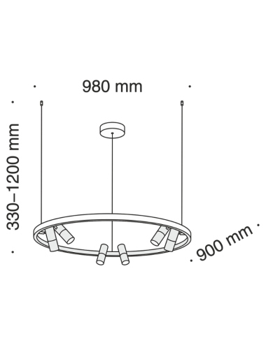 Pendelleuchte Satellite