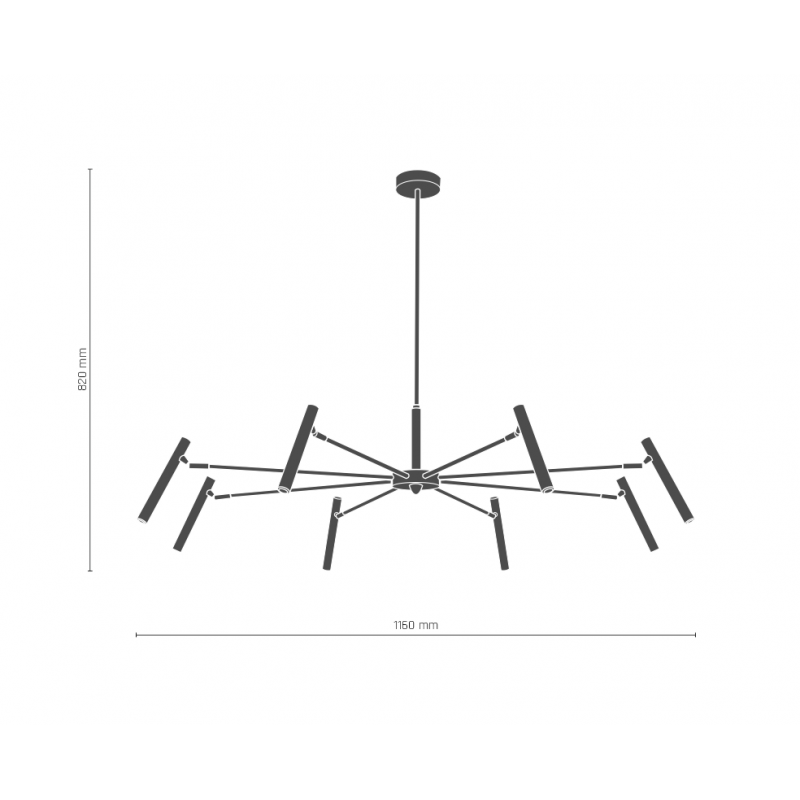 Griestu lampa Livo Ø 116