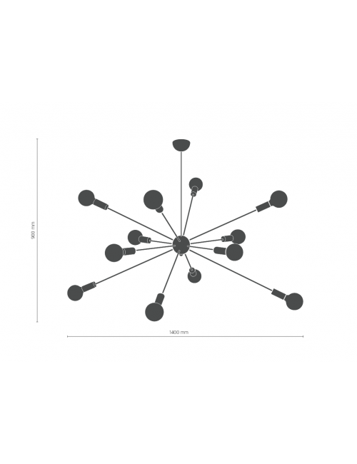 Потолочная лампа Danaia