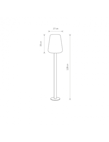 Dārza lampa Galaxy FL IP65