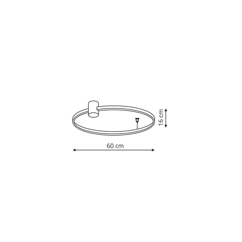 Deckenleuchte Ring