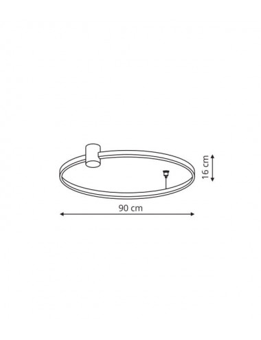 Deckenleuchte Ring