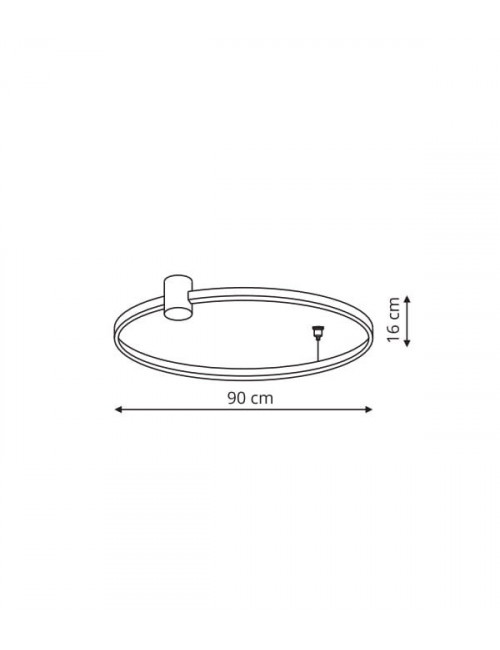 Deckenleuchte Ring