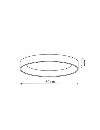 Ceiling lamp Georgia LP-049/1C BK CCT | Light Prestige | TavaGaisma.lv/en