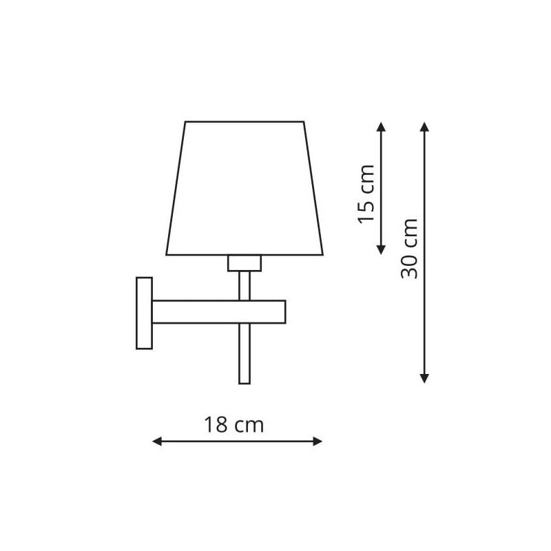 Wall lamp Tivoli