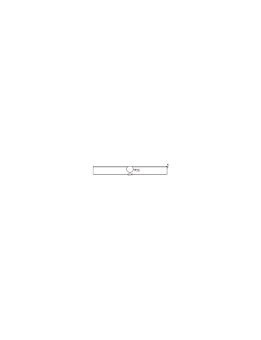 Wandleuchte Modern slim L IP44