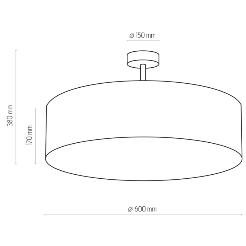 Ceiling lamp Rondo