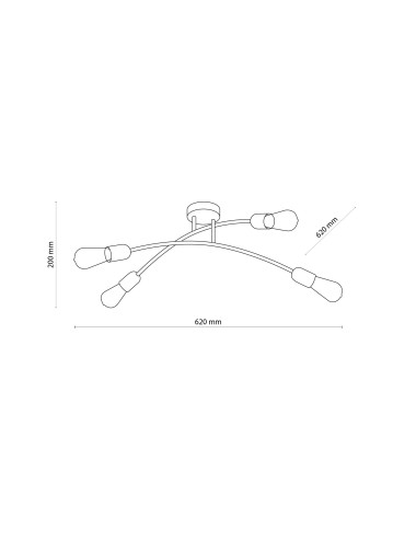 Griestu lampa Helix