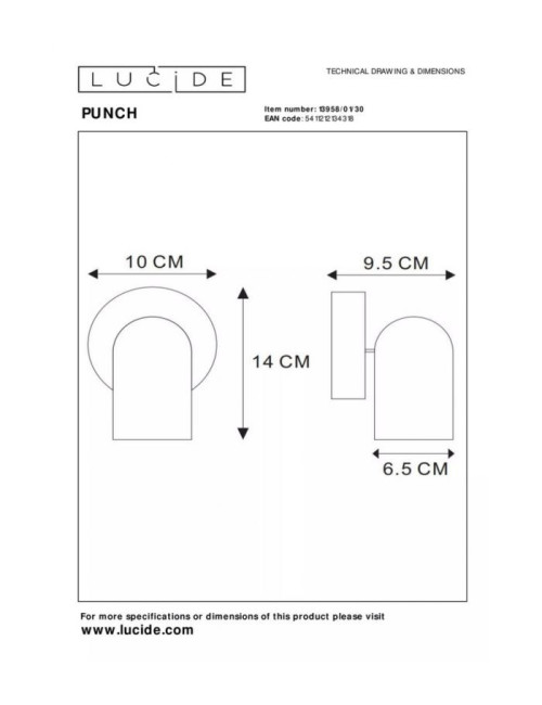 Spotleuchte Punch