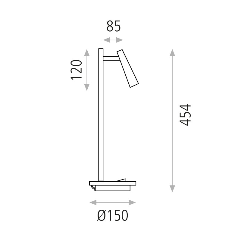 Table lamp Panau