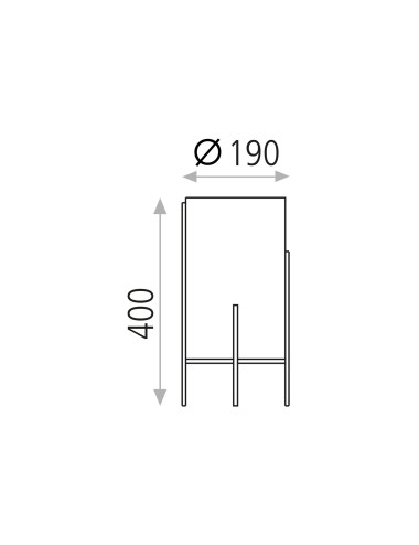 ACB Iluminacion - Naos S8191080O galda lampa | TavaGaisma.lv