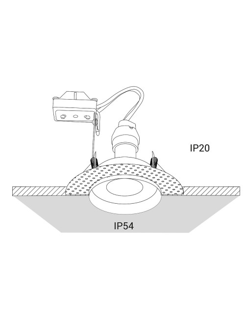 Einbauleuchte Echo IP54
