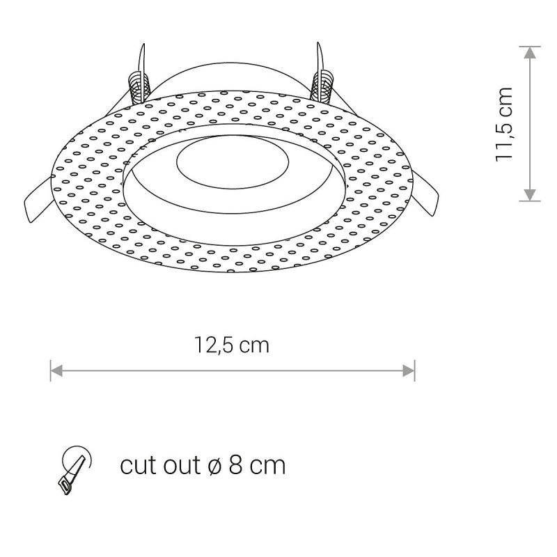 Einbauleuchte Echo IP54