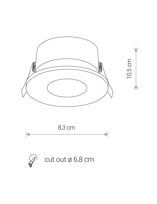 Einbauleuchte Golf IP54