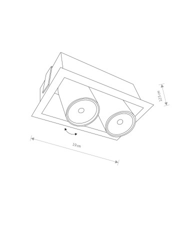 Einbauleuchte Eye mod II