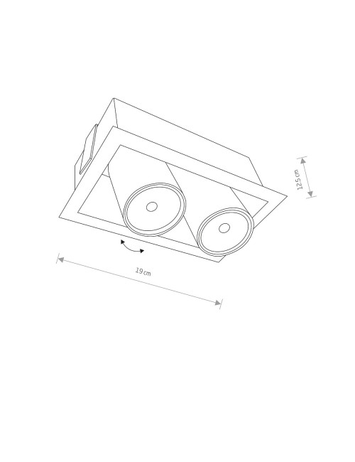 Einbauleuchte Eye mod II