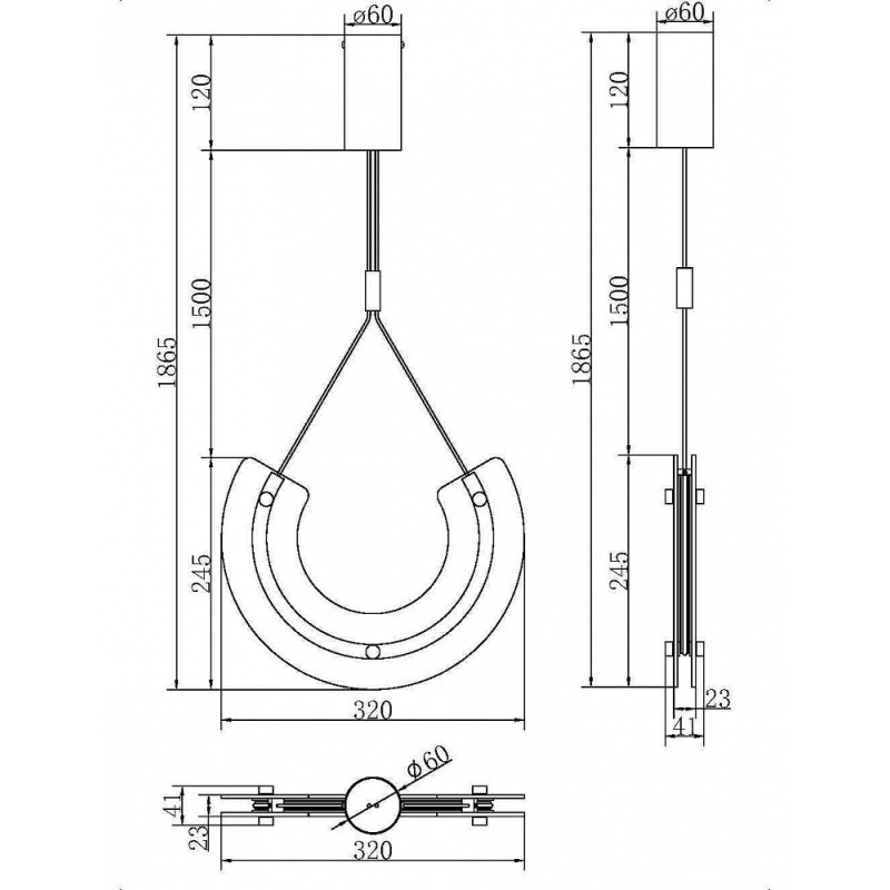 Pendant lamp Maya