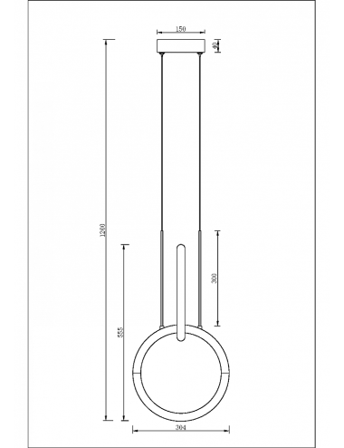 Pendelleuchte Node