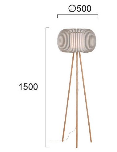 Floor lamp Iris 4160900 |VioKef | TavaGaisma.lv/en