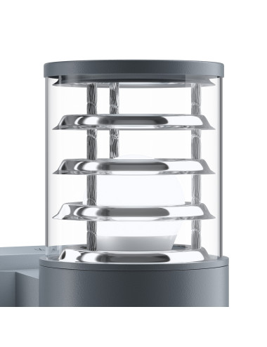 Fasādes lampa Bronx IP54 O576WL-02GR | Maytoni | TavaGaisma.lv