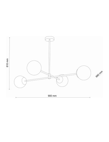 Ceiling lamp Sarius