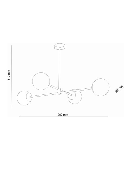 Ceiling lamp Sarius