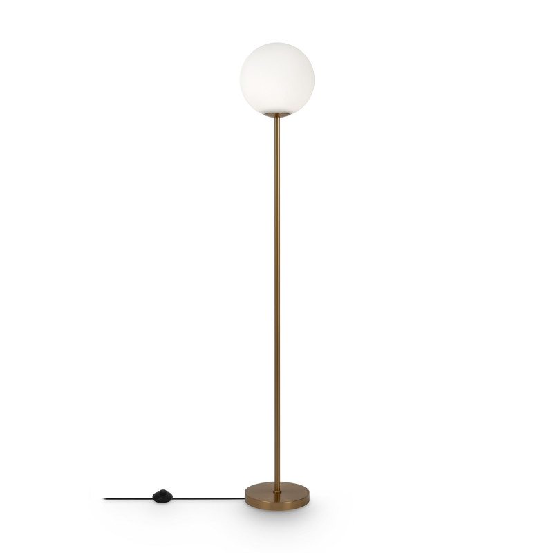 Floor lamp Ring brass
