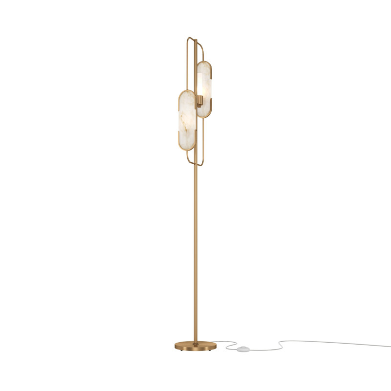 Floor lamp Marmo gold