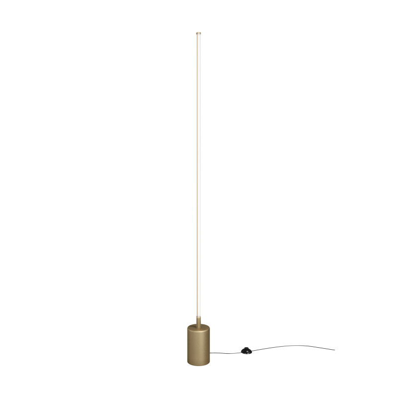 Floor lamp Flow brass