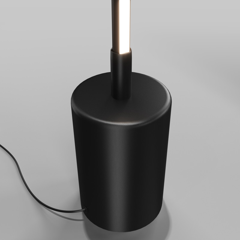 Floor lamp Flow black