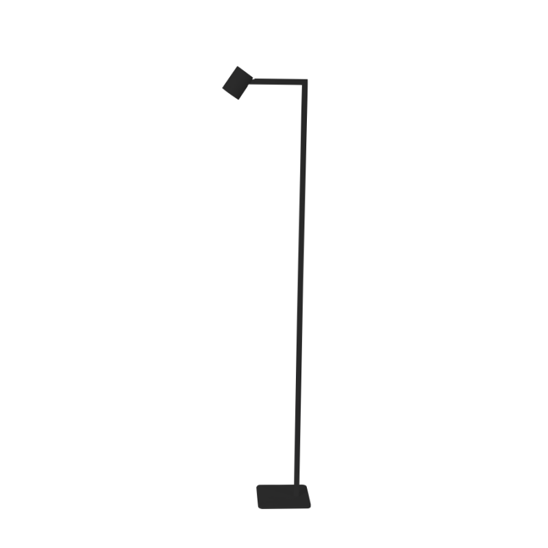 Floor lamp Snow black
