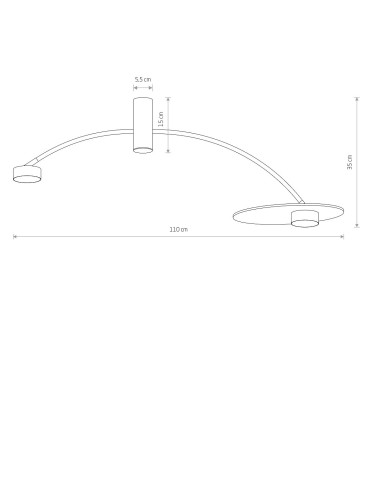 Nowodvorski - Heft 10356 griestu lampa | TavaGaisma.lv