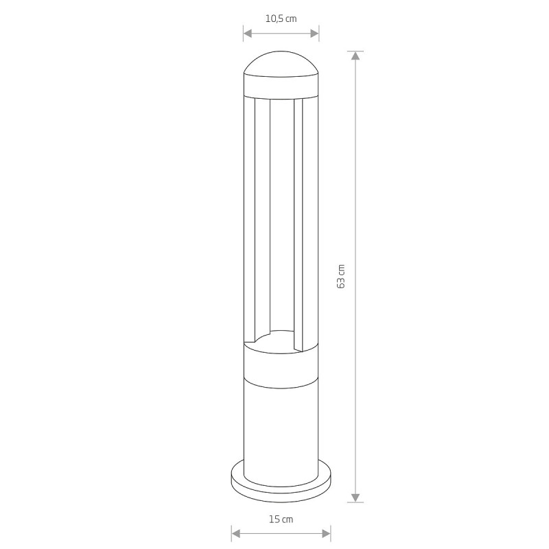 Gartenleuchte Monterrey LED IP54