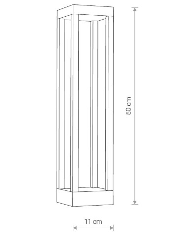 Gartenleuchte Structure LED IP54
