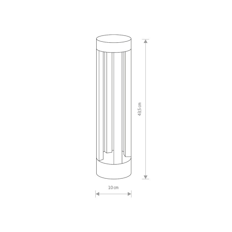 Gartenleuchte Tapic LED IP54