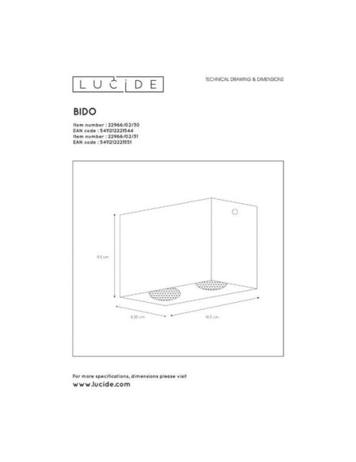 Spotleuchte Bido