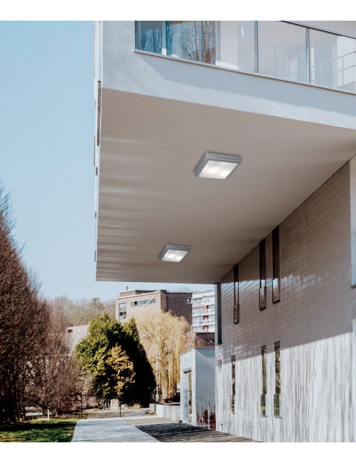 Griestu lampa Square Leros IP54