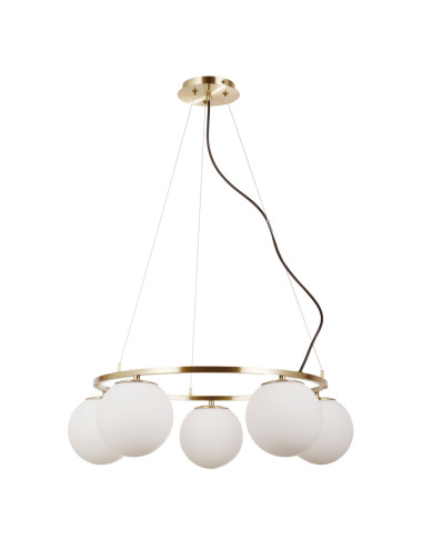 Pendant lamp Larosa bronze