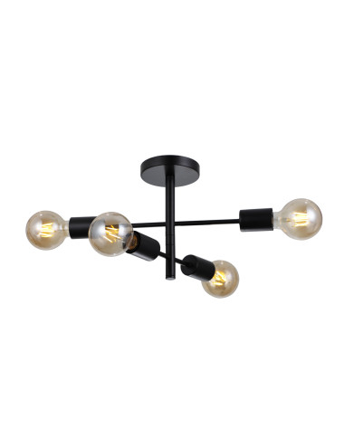 Griestu lampa Piansi melna
