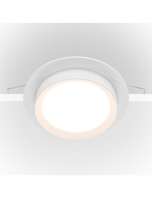 Iebūvējama lampa Hoop balta