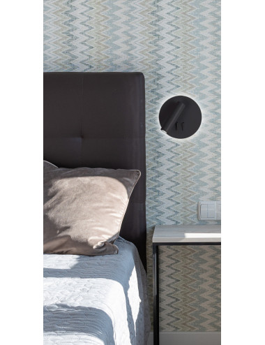 Wandleuchte Round Moby